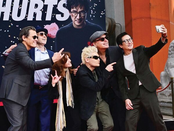 Hot Pics: 'Goonies' Cast Reunites to Celebrate Ke Huy Quan's Hollywood Honor