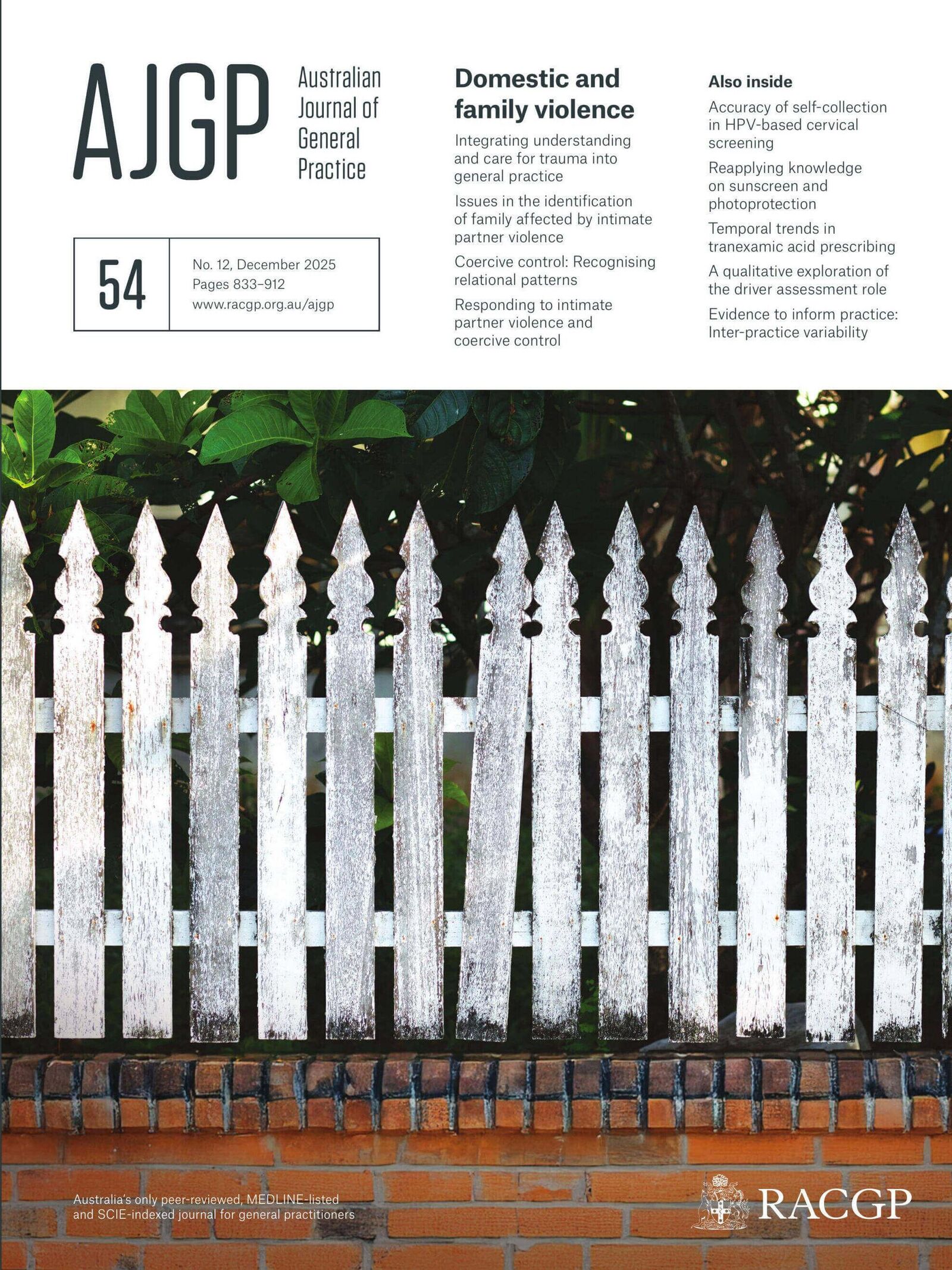Ajgp Racgp RACGP - AJGP (Australian Journal of General Practice)