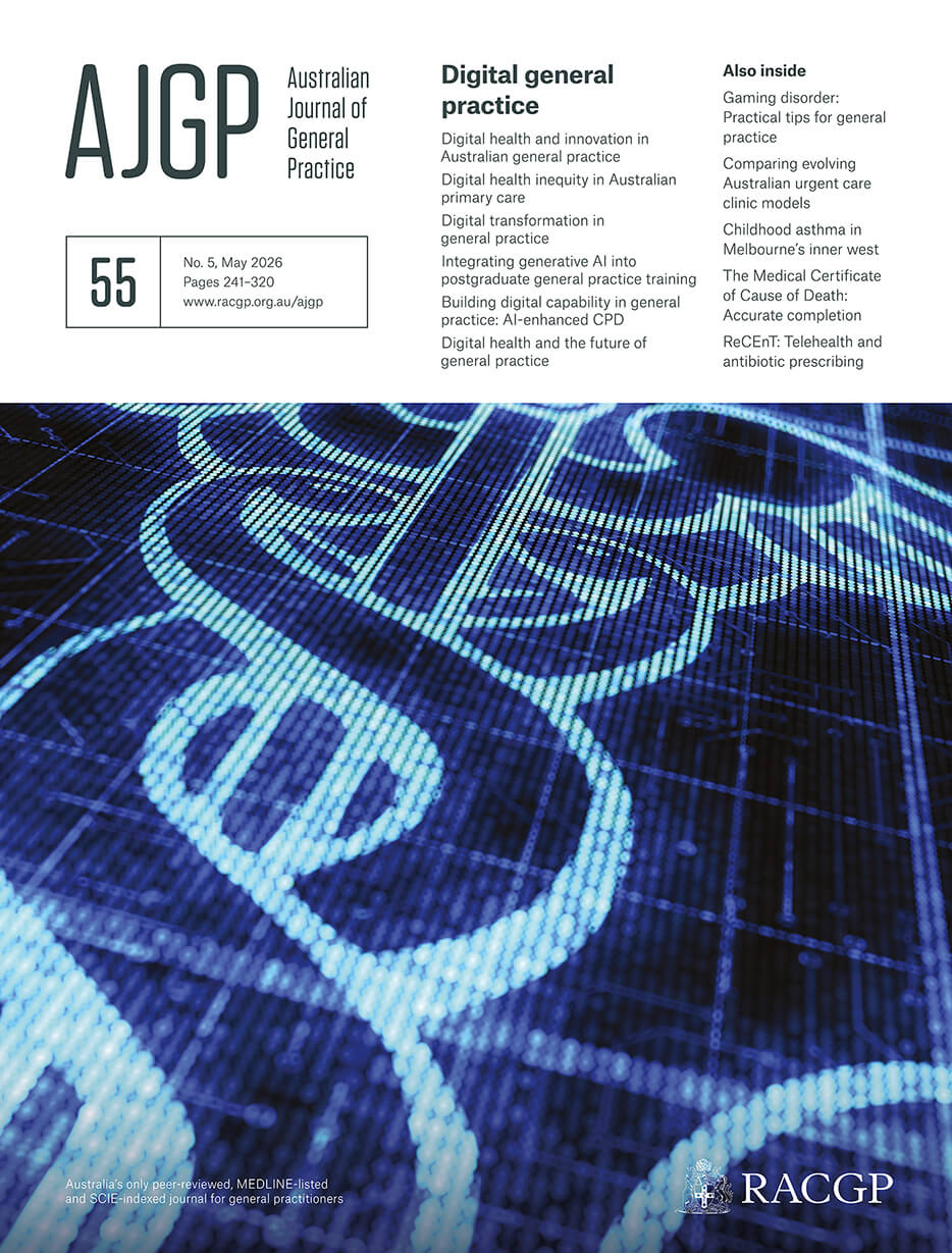 Ajgp Racgp RACGP - AJGP (Australian Journal of General Practice)