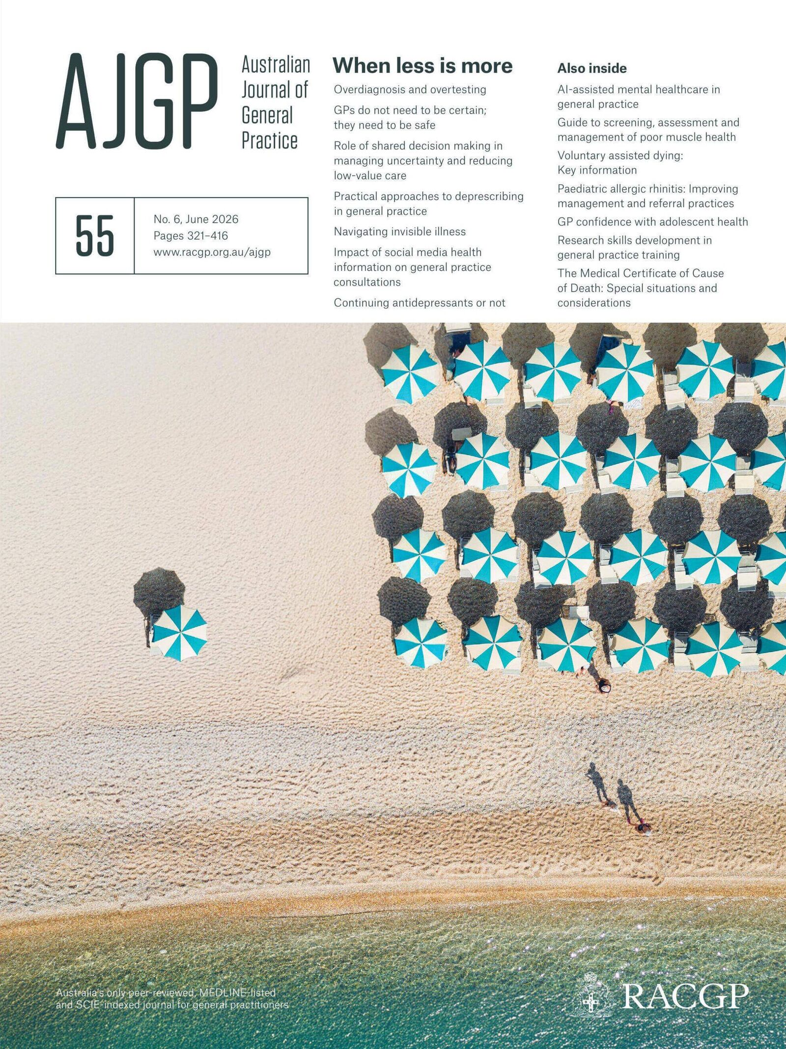 Ajgp Racgp RACGP - AJGP (Australian Journal of General Practice)