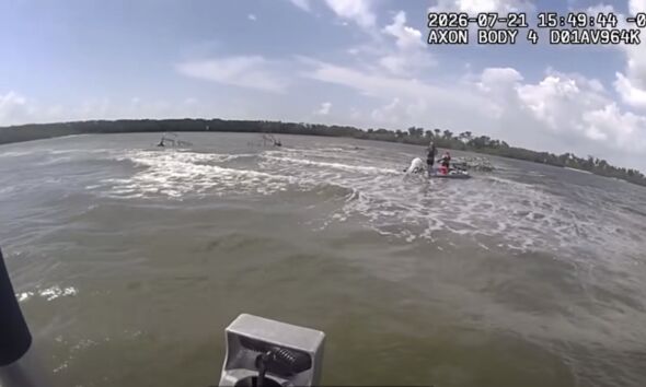 Boaters Rescued After Running Aground On Florida Sandbar